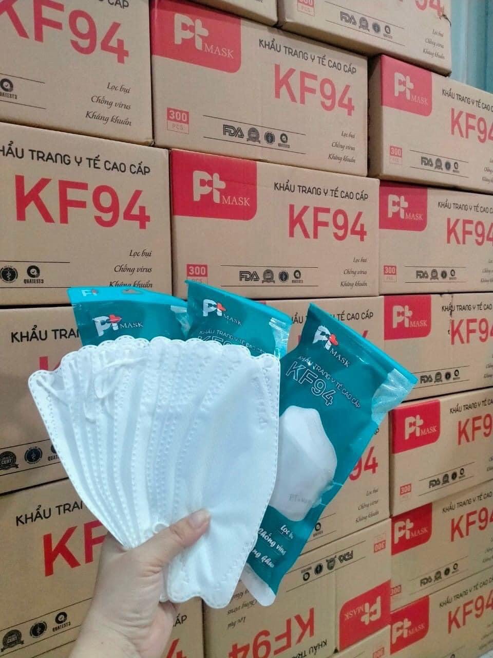 [Sale] thùng 300 cái khẩu trang kf94 PT Mask, 4 lớp, dầy dặn/khẩu trang KF94 kháng khuẩn tiêu chuẩn Hàn Quốc/KF94 Hàn Quốc/khẩu trang 4D