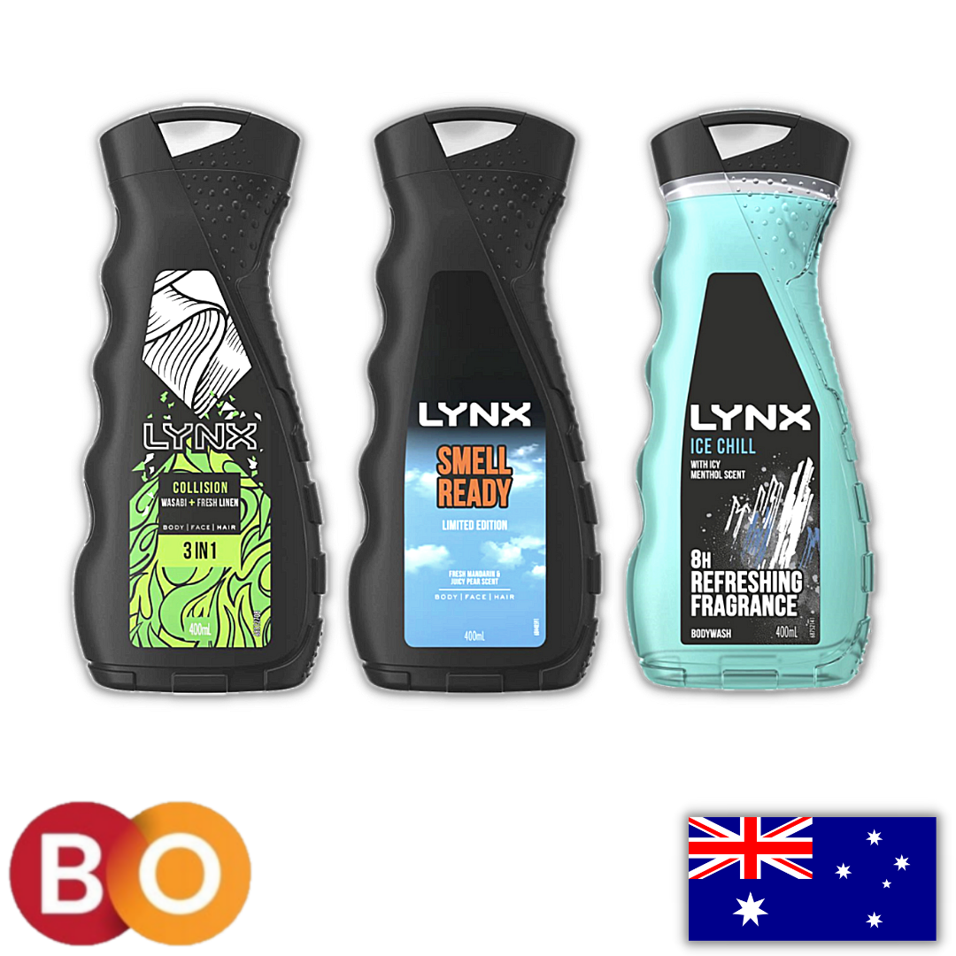 Sữa tắm chuẩn Man Lynx Limited Edition/ ICE CHILL/ WASABI & FRESH LINEN