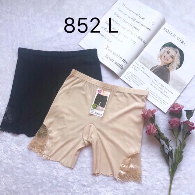 Quần đùi váy thông hơi phối ren 852. 29n35