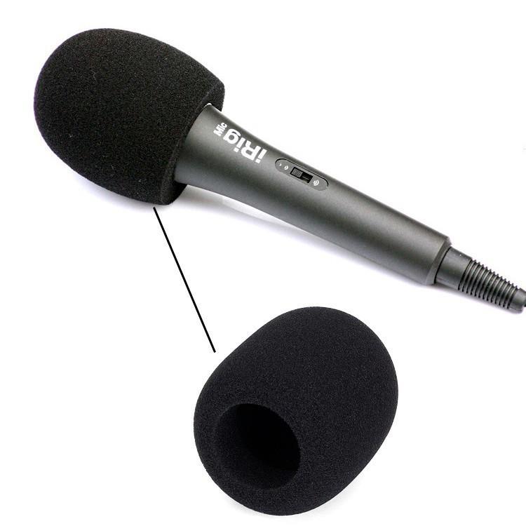 Bộ 2 bông lọc micro loại dày dùng cho micro karaoke