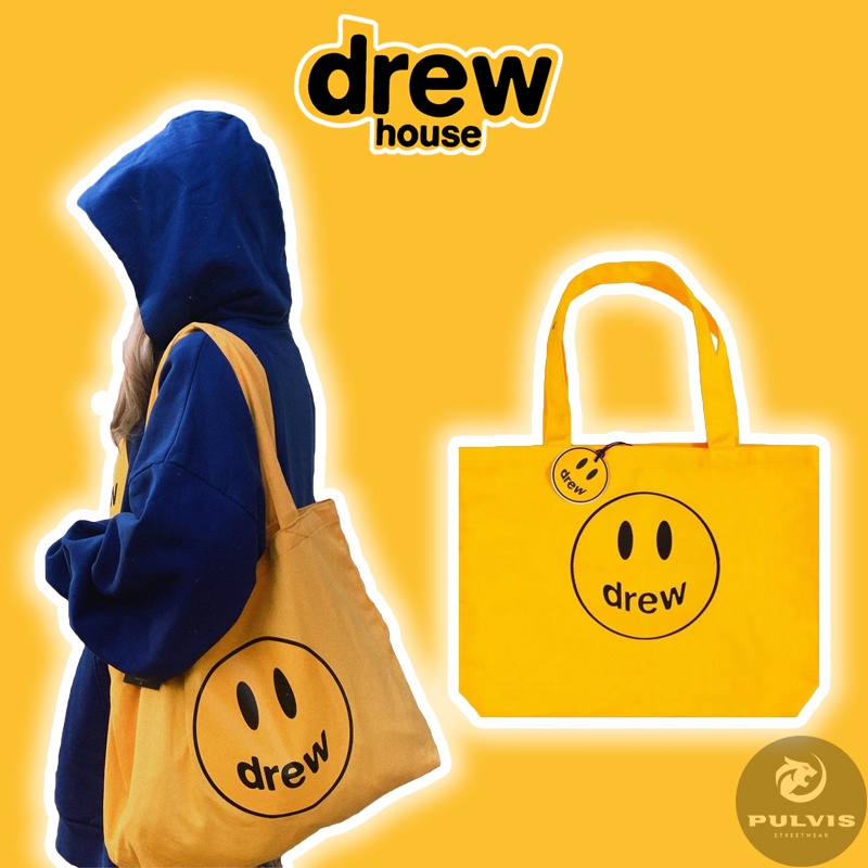 drew house Mascot Tote Bag Golden Yellow - トートバッグ