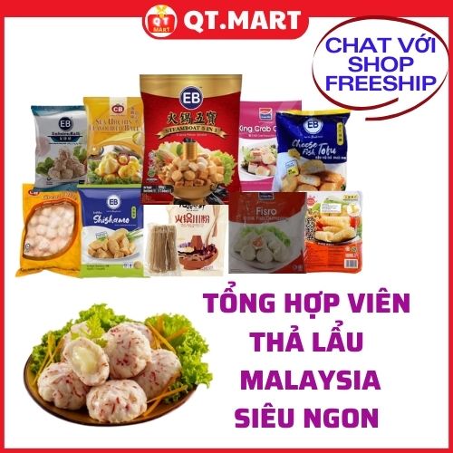 Viên thả lẩu Malaysia EB siêu ngon