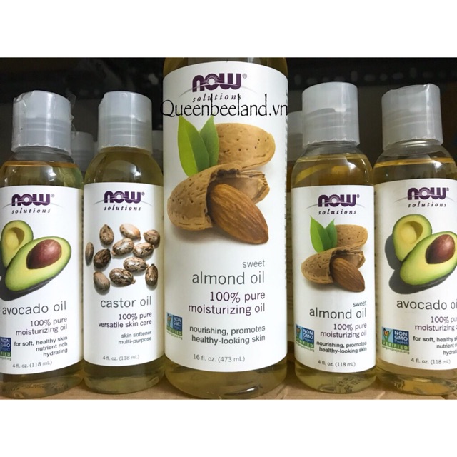 Dầu hạt hạnh nhân Now solutions almond oil