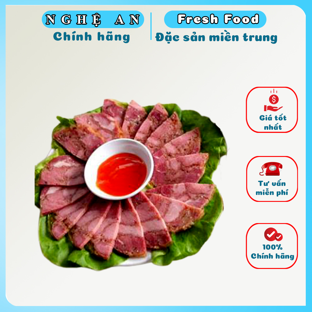 Giò me - Giò bê Nghệ An thơm ngon, Đặc sản miền Trung xứ Nghệ - Ship nhanh Hà Nội