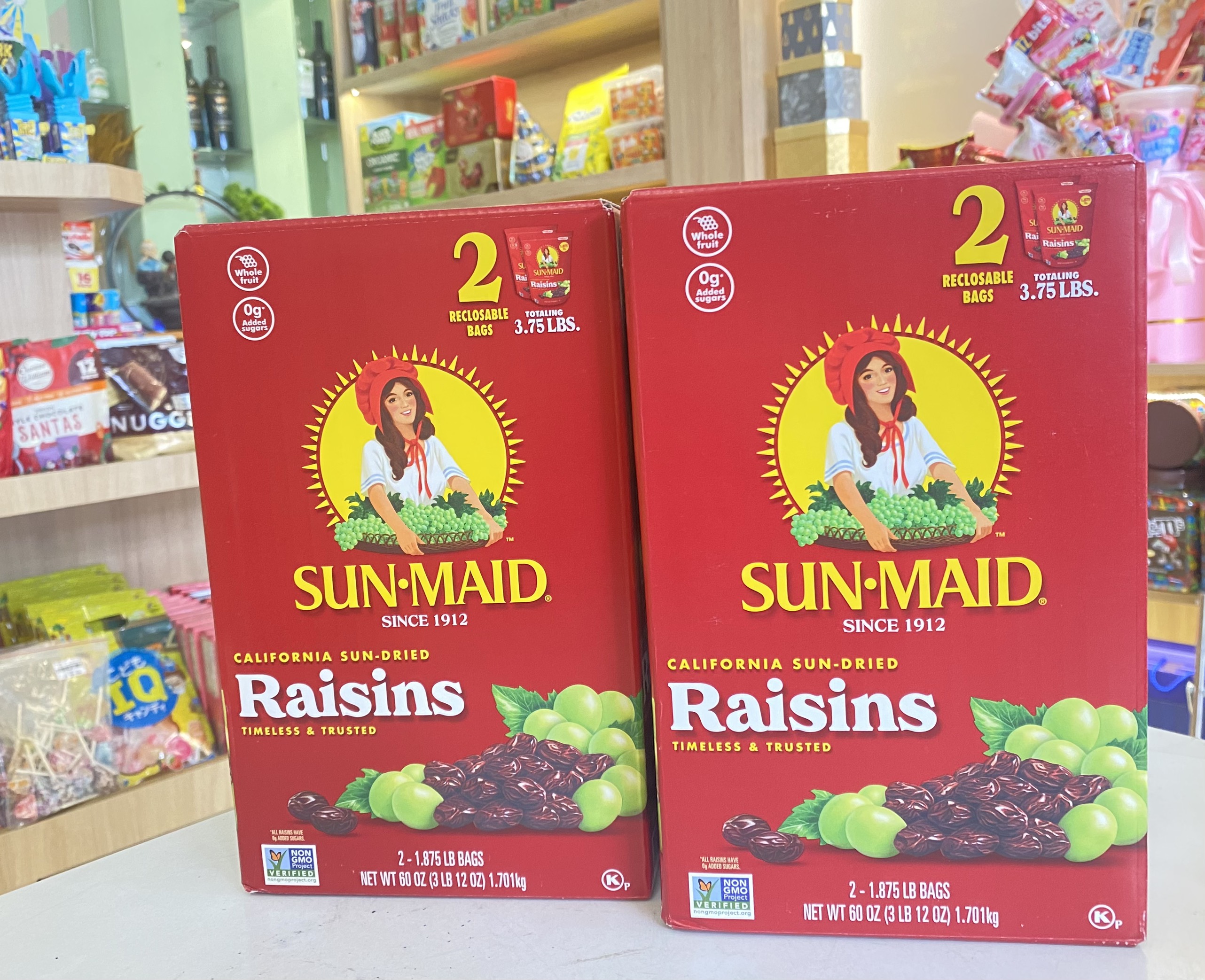 Nho khô organic raisins sunmaid