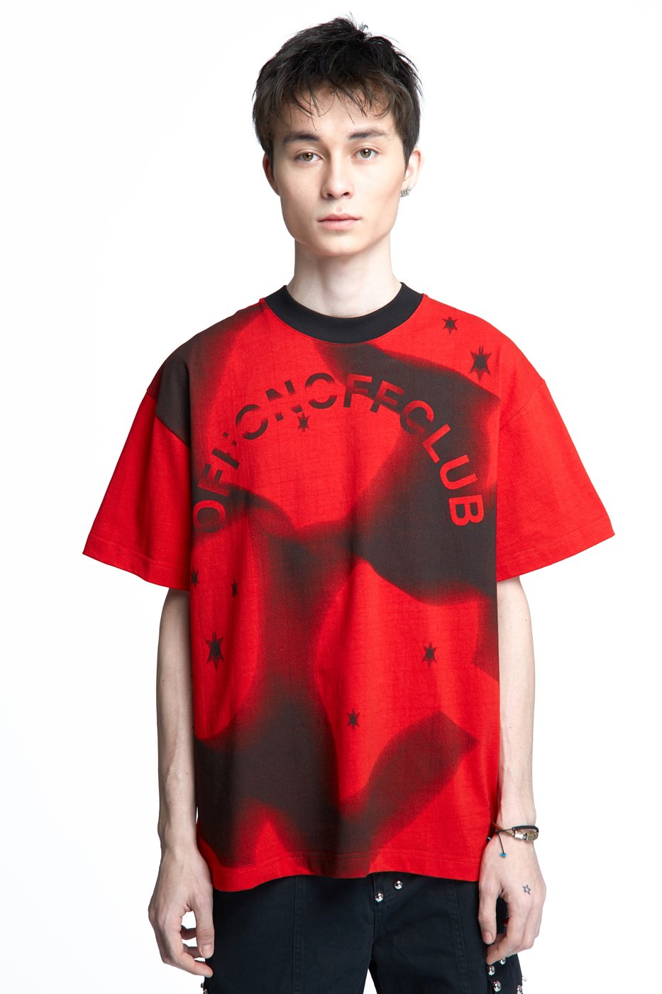 Big offonoff logo tshirt/red
