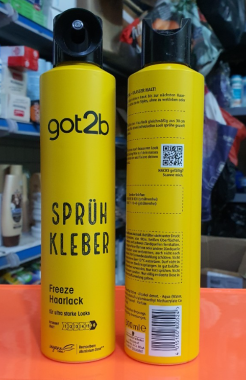 Gôm xịt Got2b làm cứng tóc, 300ml hàng Đức