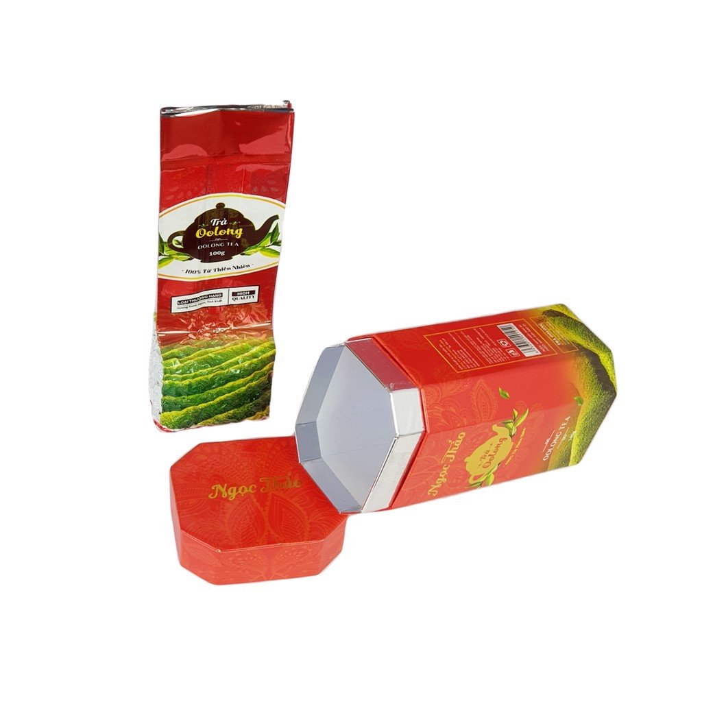 Gói Trà Oolong Ngọc Thảo loại thượng hạng 100g trà ô long olong trà búp cuộn bán lên men olong tea trà Đài Loan