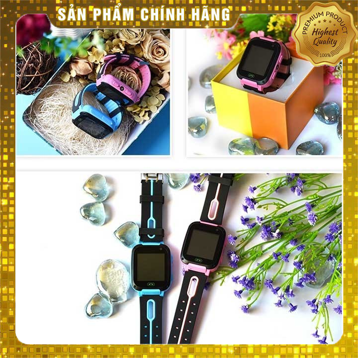 Đồng hồ thông minh dành cho trẻ em S68 Plus cao cấp giá rẻ. Có sim nghe gọi, định vị, nhắn tin, SOS khẩn cấp, camera, đèn pin, chống nước. Bảo hành 6 tháng