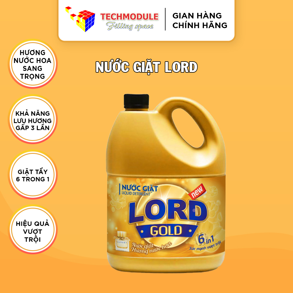 Nước giặt Lord Diamond mùi hương sang trọng, lưu hương bền lâu