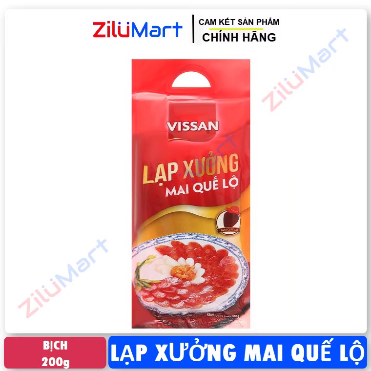 Lạp xưởng Mai Quế Lộ Vissan gói 200g