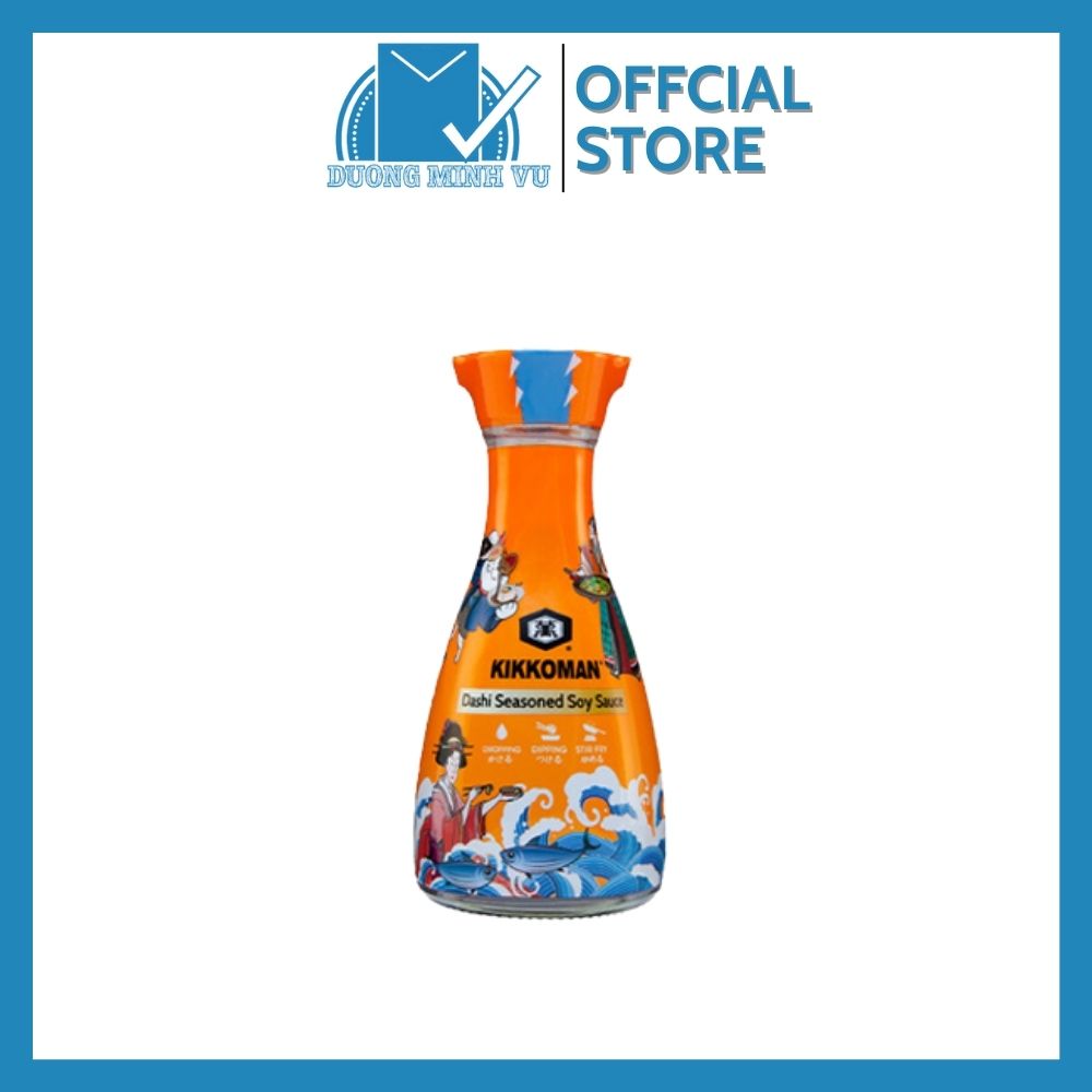 Nước tương Kikkoman Dashi Seasoned Soy Sauce 150ml