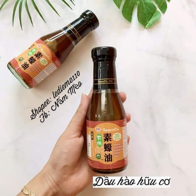 Dầu hào hữu cơ chay nấm đài loan 155ml