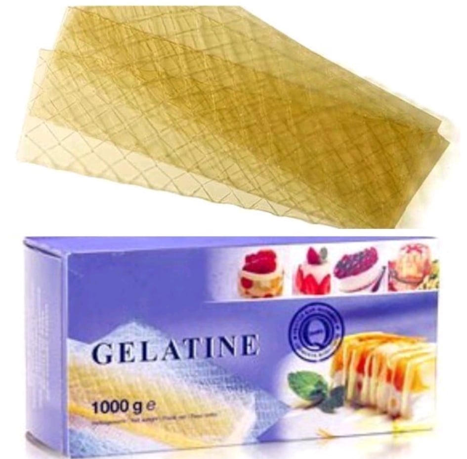 Gelatin Eswald - dạng bột và lá
