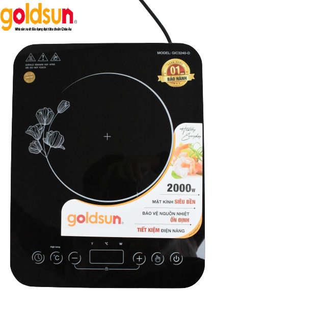 Bếp điện từ đơn goldsun gic3240-d - 10101535