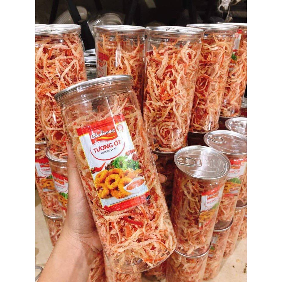 Khô gà lá chanh , khô mực hấp nước dừa, khô mực xé tẩm vị khô bò sợi ngắn