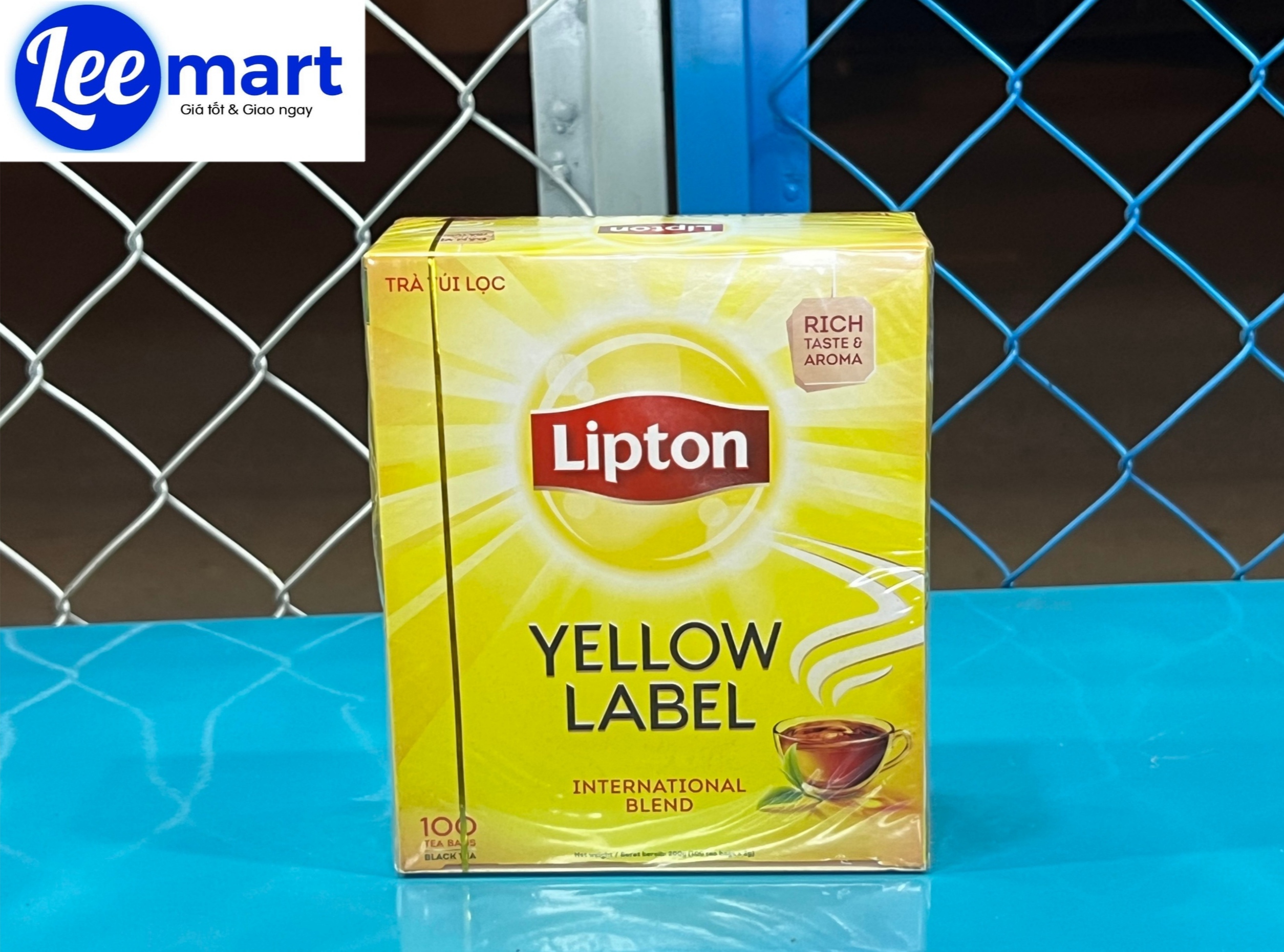 Trà Lipton túi lọc nhãn vàng 200g