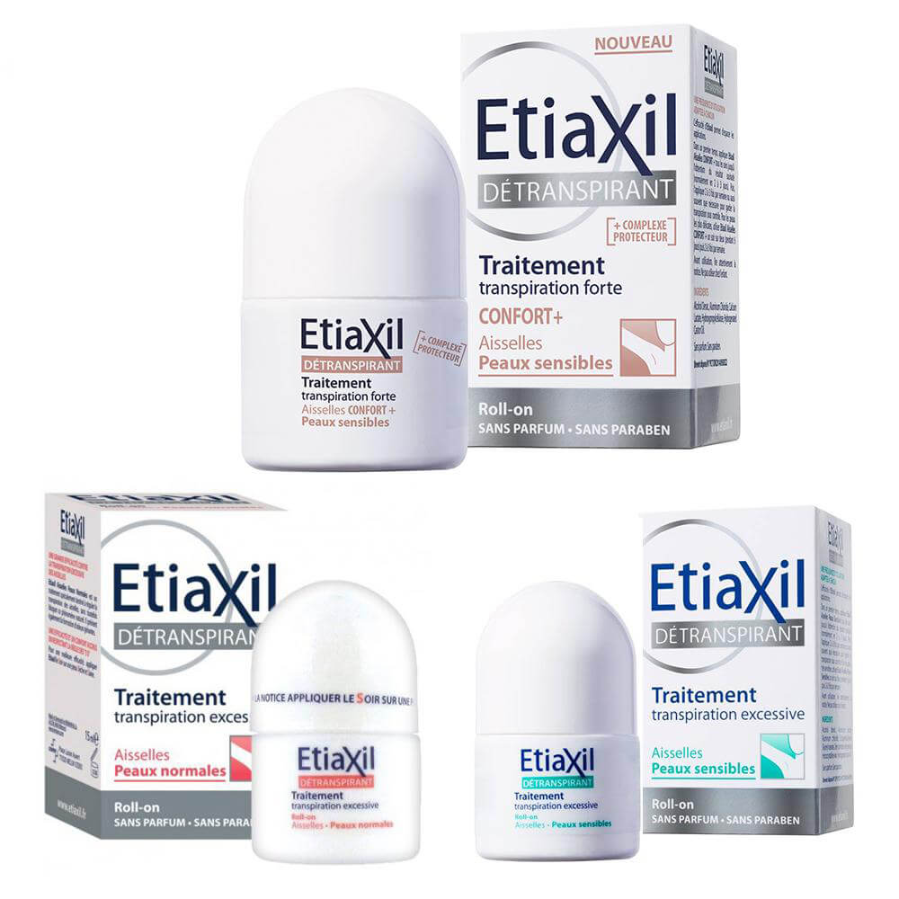 Lăn Khử Mùi EtiaXil Detranspirant Traitement Roll-On 15ml