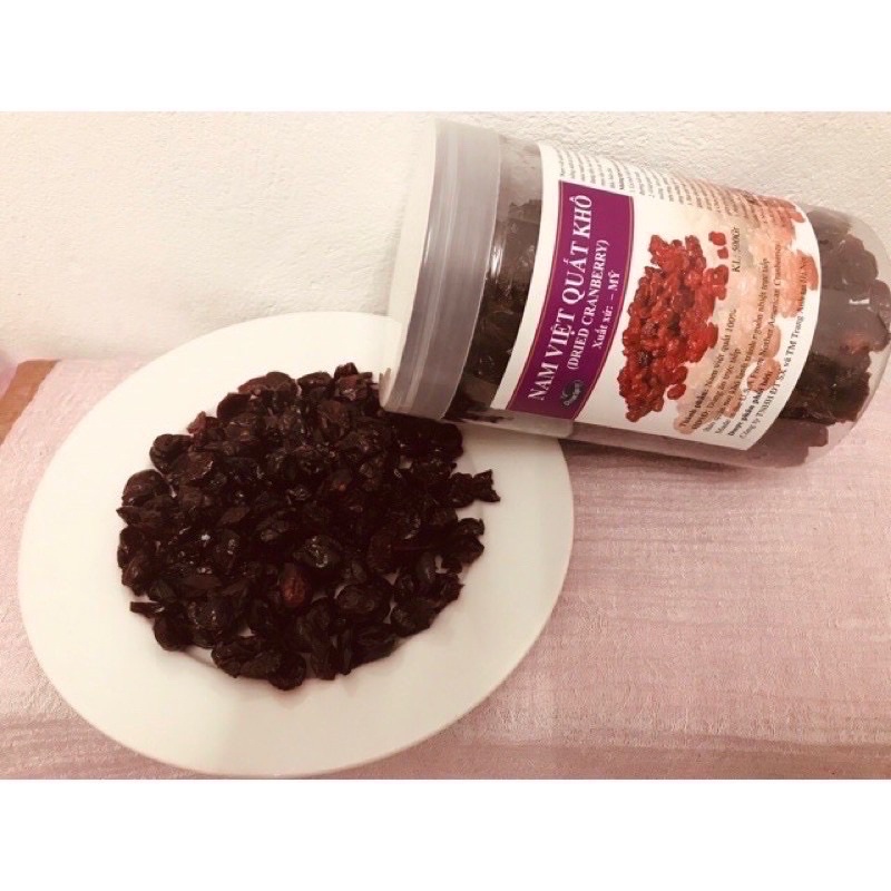 Nam việt quất sấy khô, kl 500g