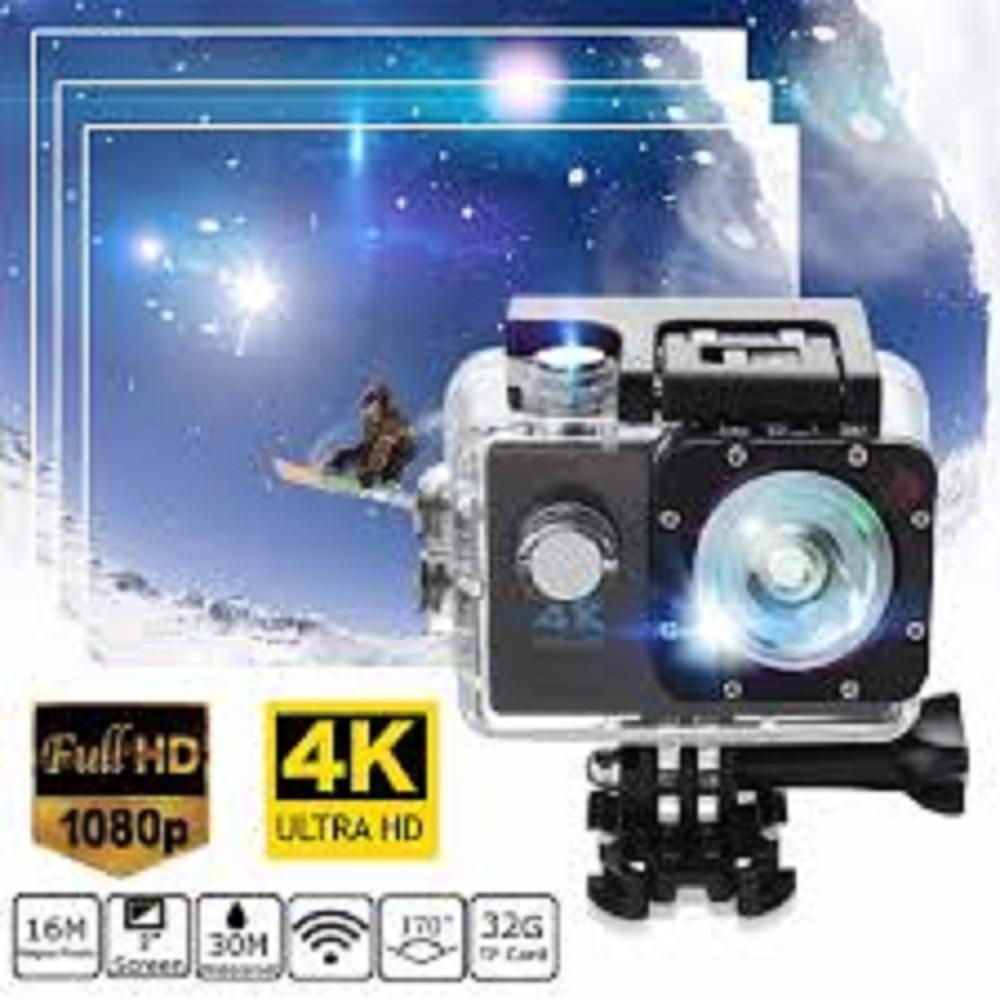 Camera hành trình 4k ultra hd chống nước hỗ trợ wifi
