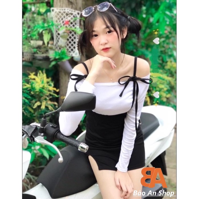 Sét áo yếm tay dài