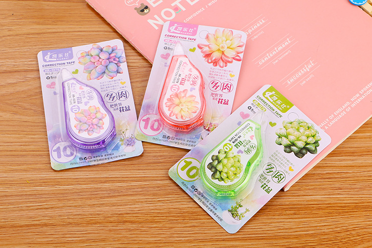 Bút xoá kéo hình động vật, trái cây cute dễ thương