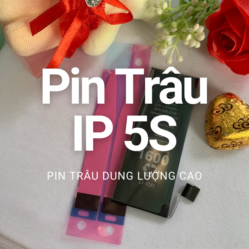 Pin trâu dung lượng cao ip 5s/5c