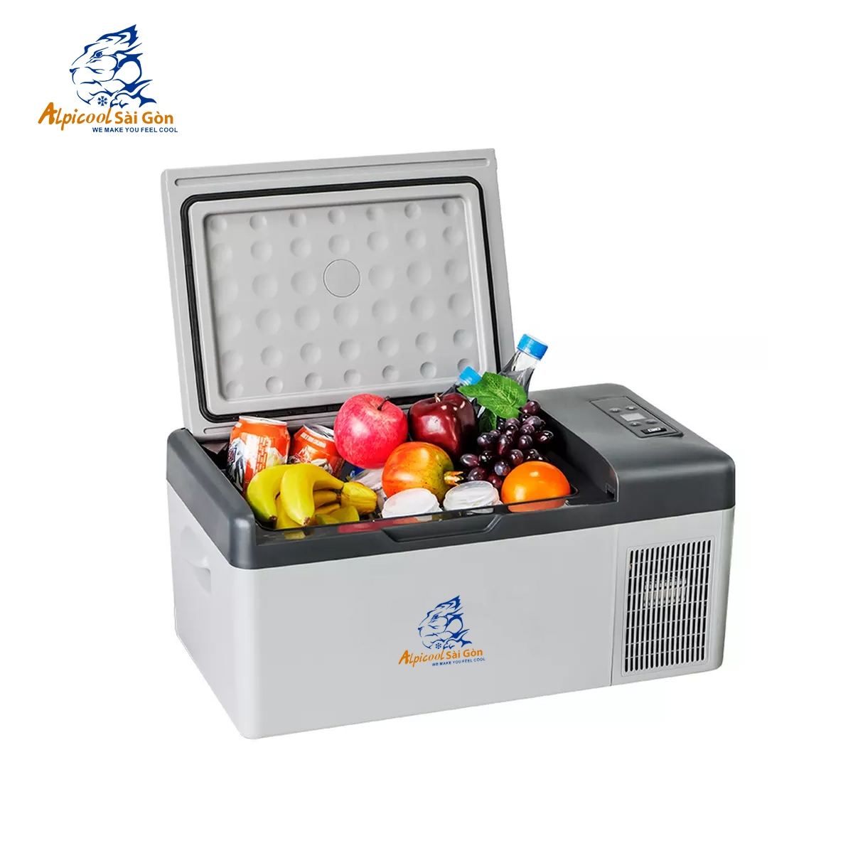 Tủ lạnh mini xe hơi c15 15l alpicool sài gòn