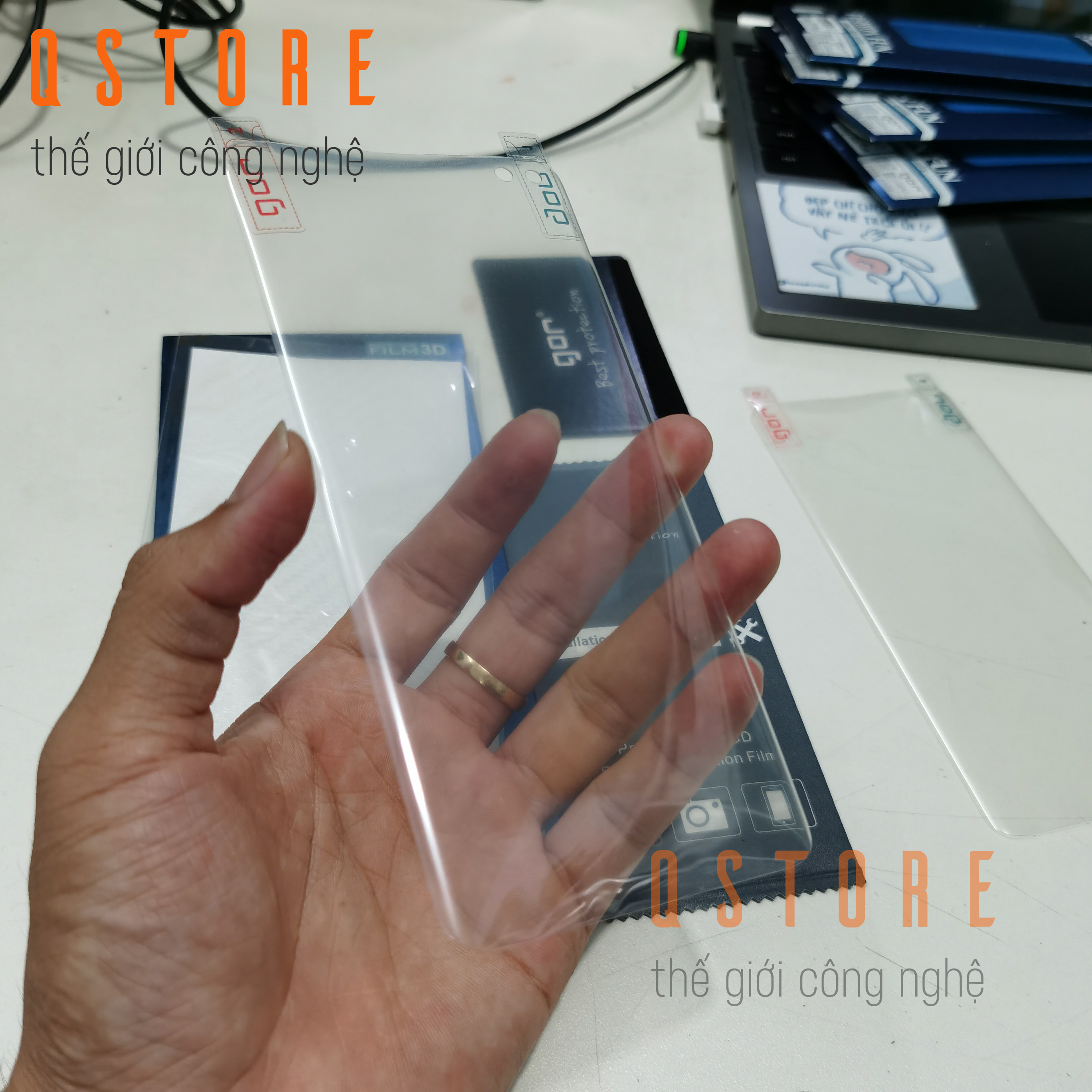 Bộ 2 miếng dán màn hình samsung - Miếng dán gor samsung s10 plus, s9 plus, note 10, note 10 plus, note 8, note 9, s10 e