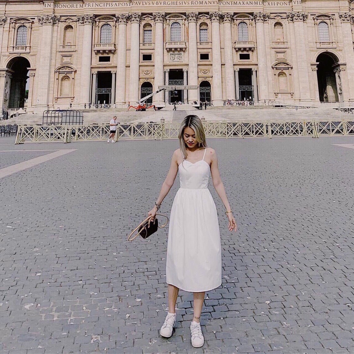 [ Voucher 50k Freeship Max 0 đồng toàn quốc ] ĐẦM HAI DÂY MÀU TRẮNG HỞ LƯNG CỘT DÂY, DÁNG VÁY XÒE DÀI QUA GỐI, MẶC ĐI BIỂN, ĐI CHƠI, ĐI DẠO PHỐ DỄ THƯƠNG