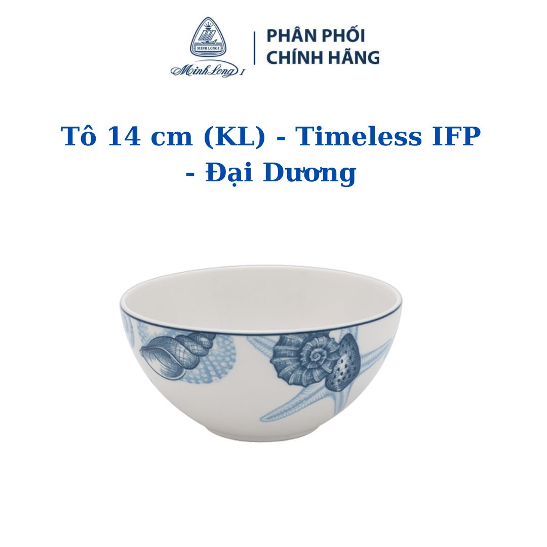 Tô 14 cm (KL) Timeless IFP Đại Dương - Gốm sứ cao cấp Minh Long I