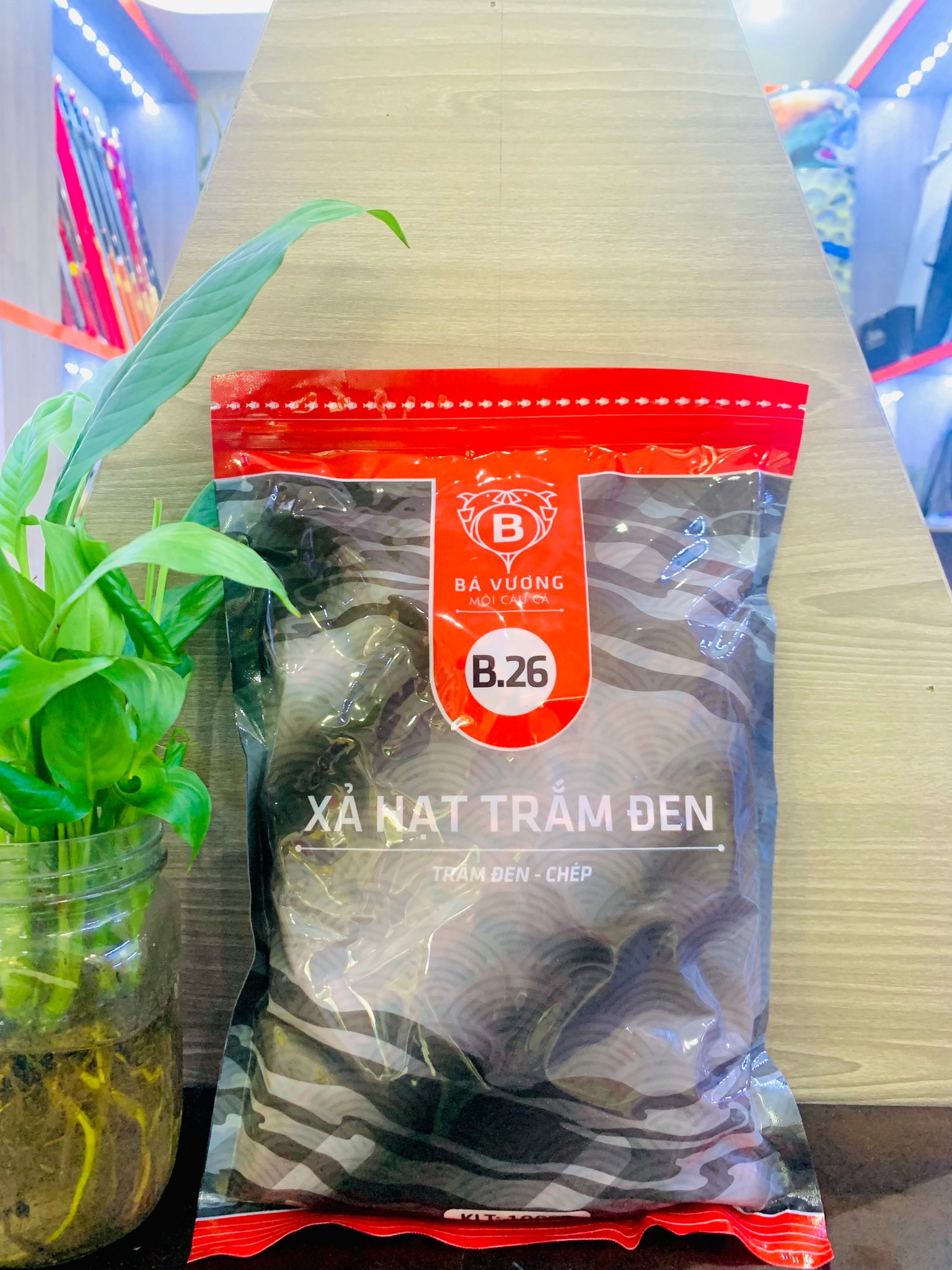 Xả hạt trắm đen Bá Vương B26 chuyên trắm đen, chép