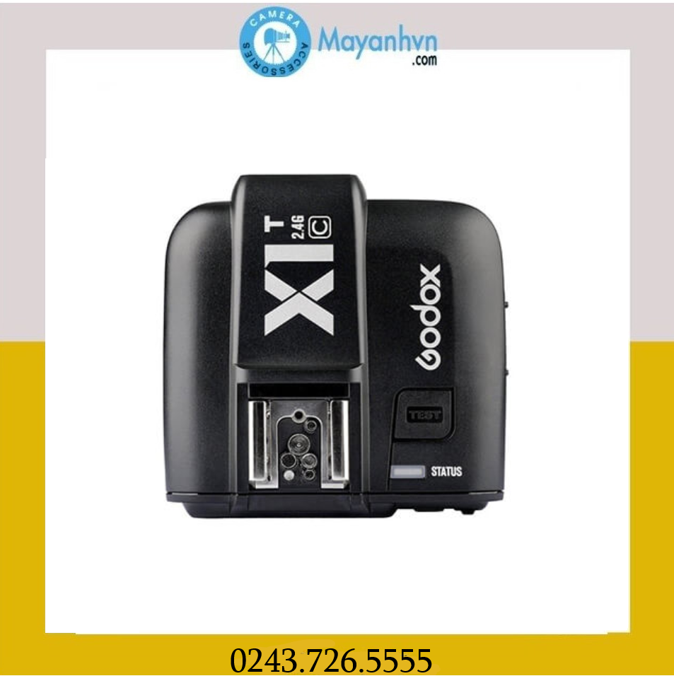 Trigger godox ttl wireless flash x1c-tx for canon