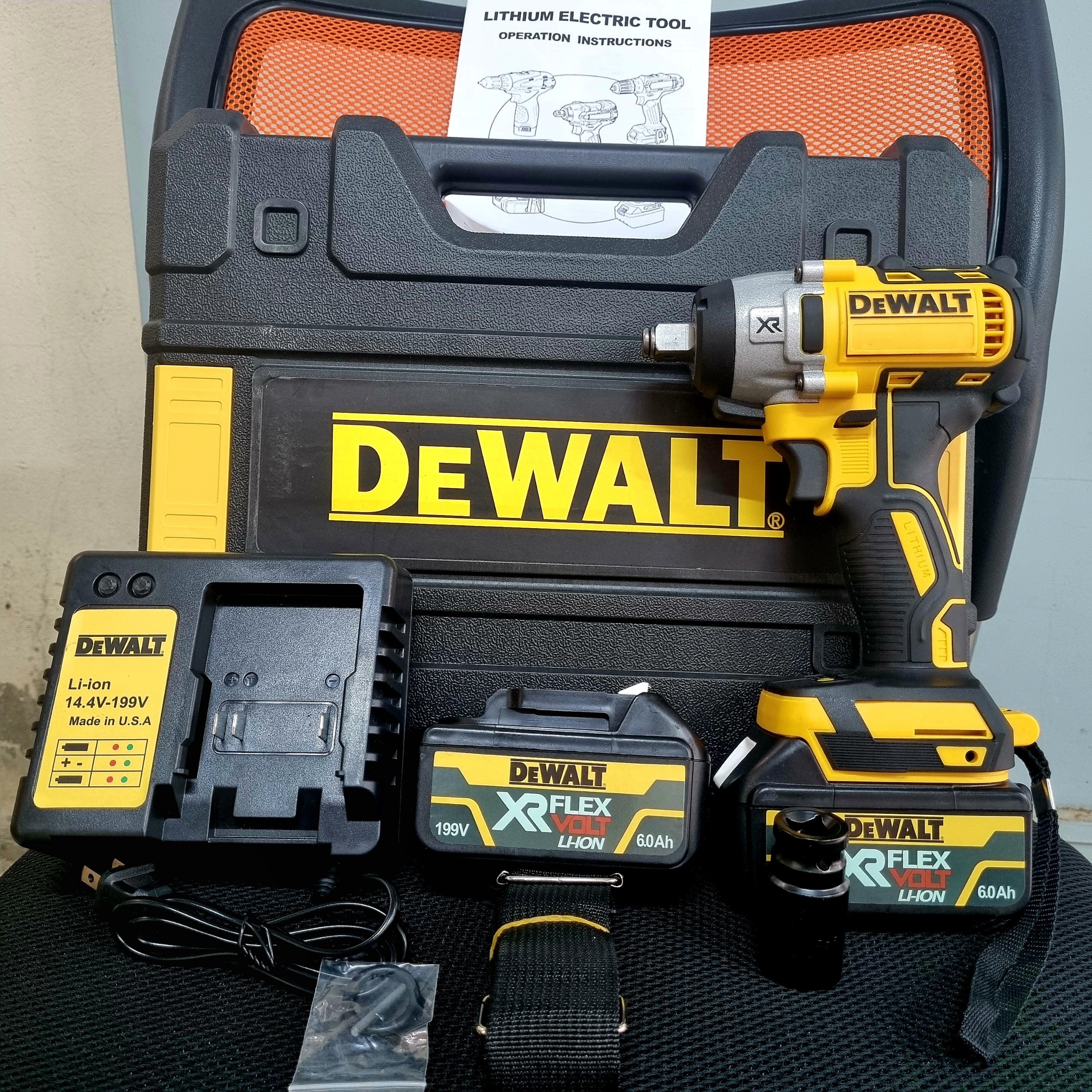 Máy Khoan Pin  - Máy Siết Bulong Dewalt 20V DCF-887, Động Cơ Không ChổI Than Hàng Cao Cấp