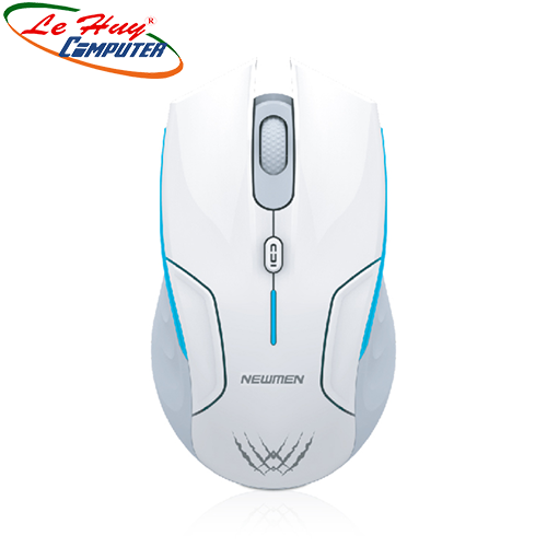 Chuột không dây dùng cho game và văn phòng newmen e500 trắng