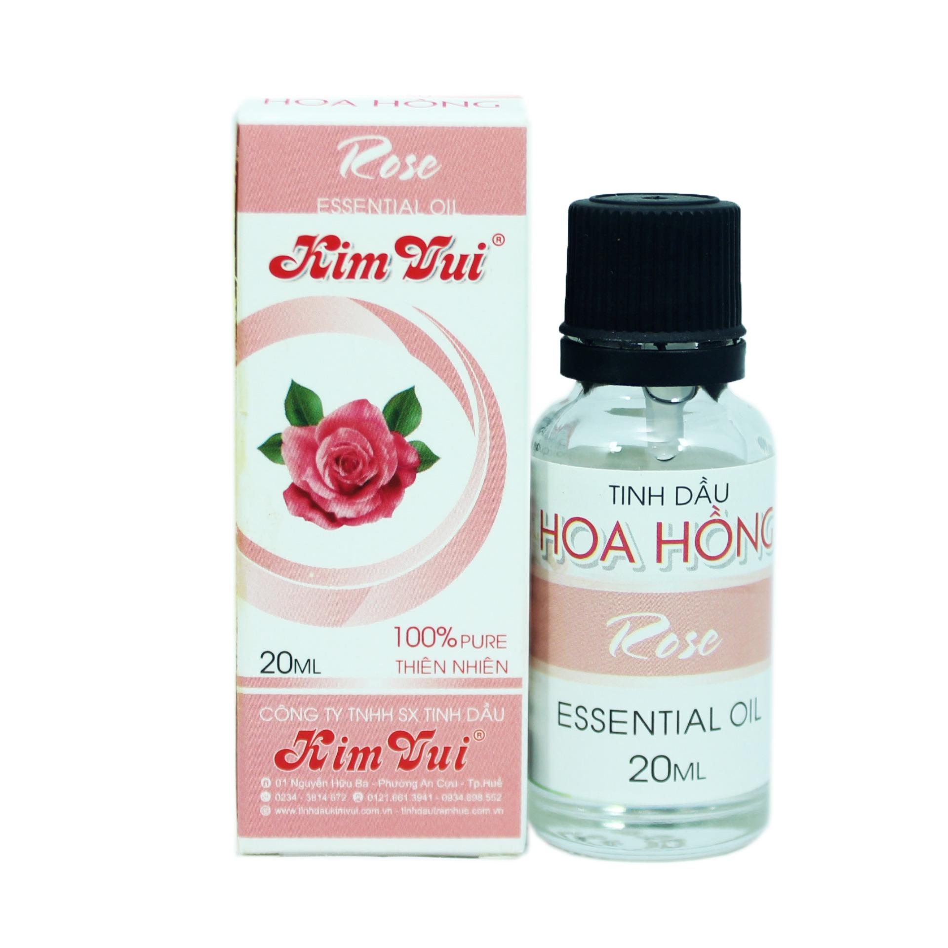 Tinh dầu hoa hồng Kim Vui 20ml