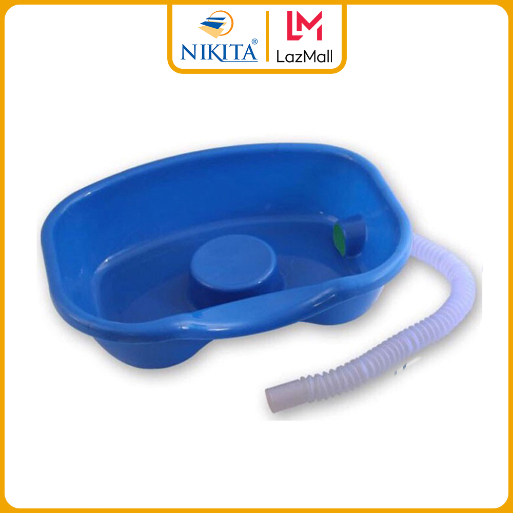 Chậu gội đầu tại nhà, thau gội đầu tại giường, dụng cụ chăm sóc em bé