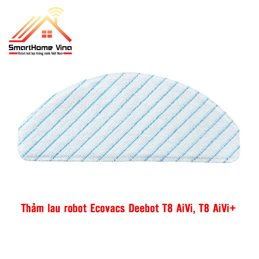 Khăn lau rung robot hút bụi Ecovacs Deebot T8 AiVi, T8 AiVi+, T8 Max, T8 Neo, T8 Power