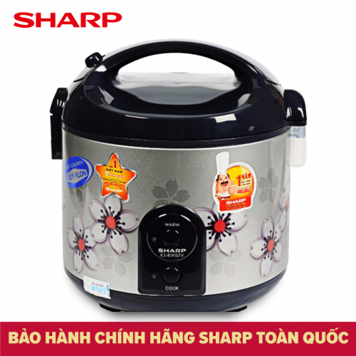 Nồi cơm điện Sharp 1.8 lít KS-191STV Trưng Bày Mẫu- SX Thái Lan chất lượng tốt-bảo hành 12 tháng