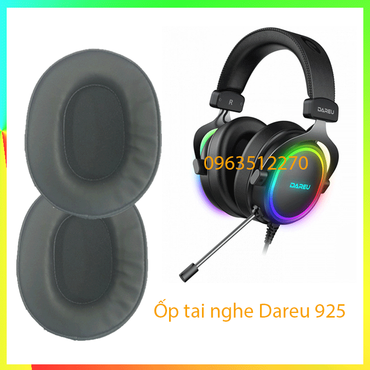 Đệm ốp tai nghe Dareu EH925 chất lượng ( 1 đôi )