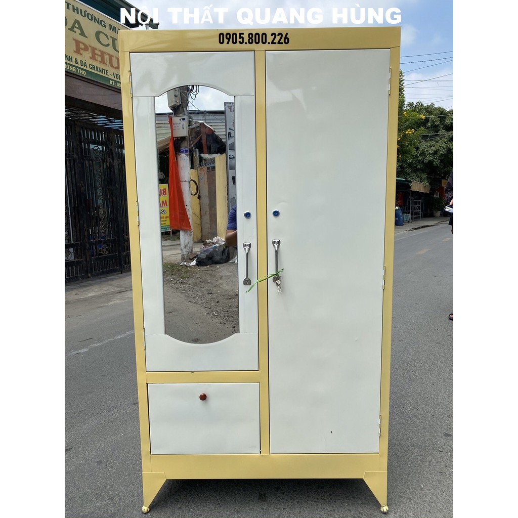 Tủ sắt quần áo hcm