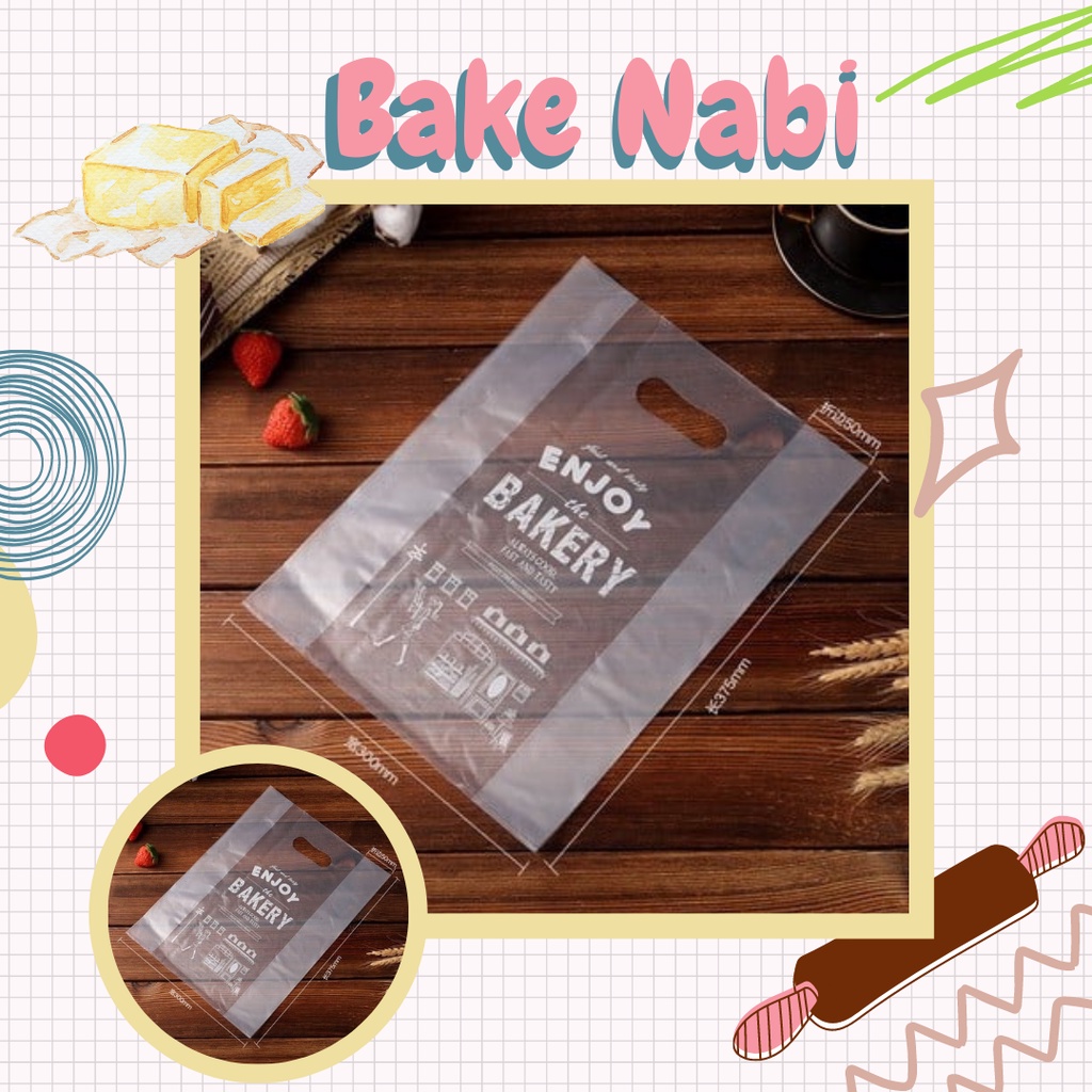 Túi xốp để bánh - set 100 túi