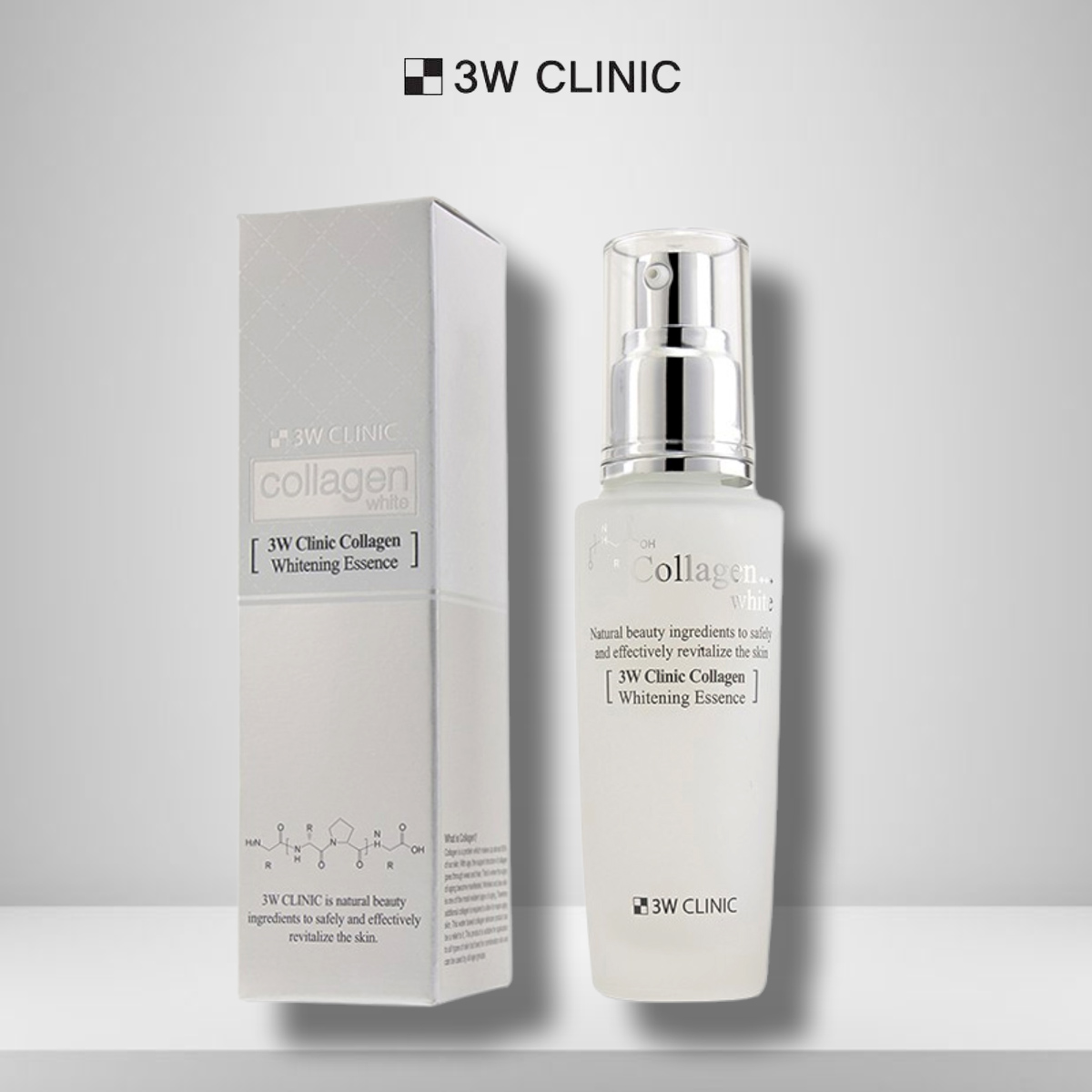 Tinh chất dưỡng da 3W Clinic collagen white essence dưỡng ẩm trắng da 50ml NPP Tido88