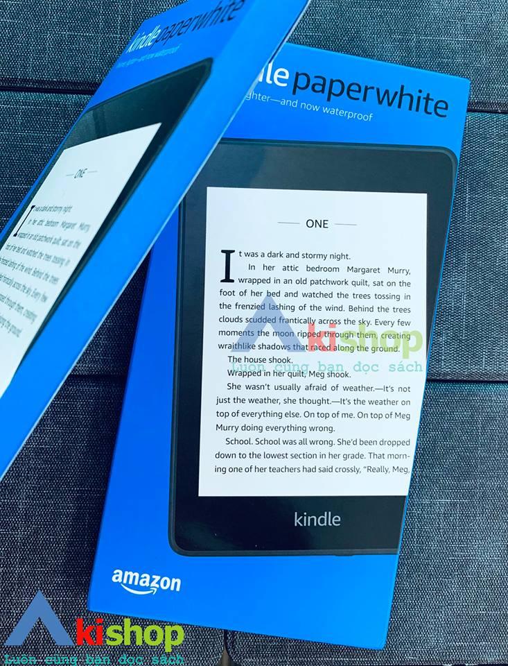 Kindle Paperwhite gen 4 (32GB) Đen/Xanh
