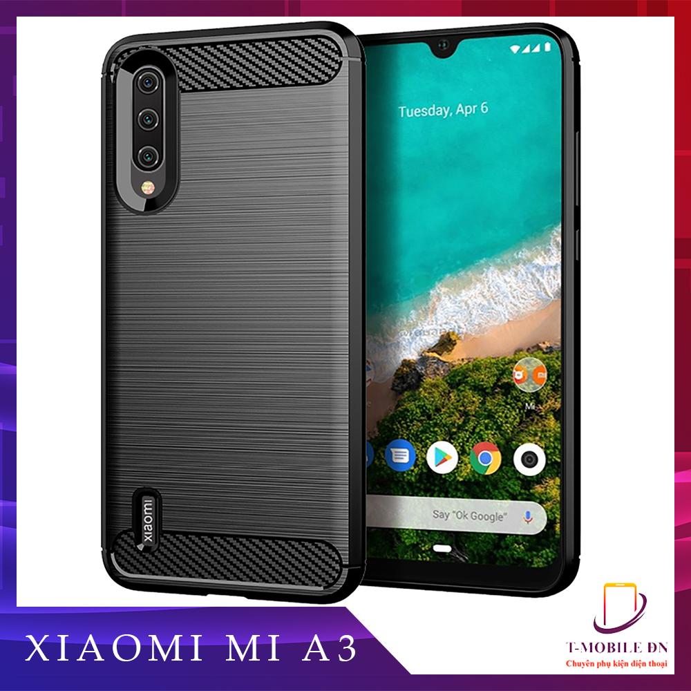 Ốp lưng Xiaomi Mi A3/ Mi CC9E ốp silicone mềm Carbone phay xước chống sốc chống vân tay
