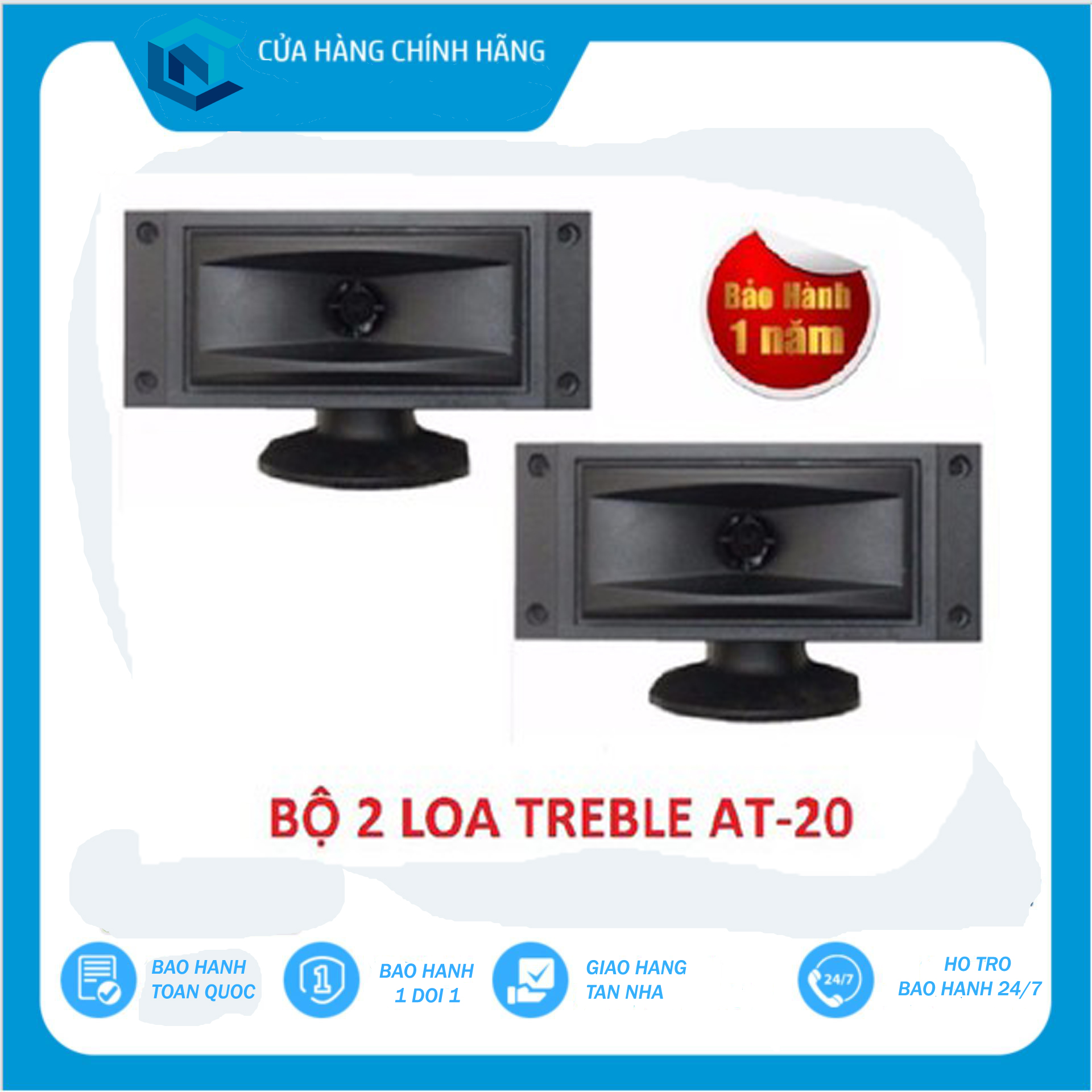 Loa Chép rời, Loa tăng cường tiếng Treble Thumper AT-20 cực hay