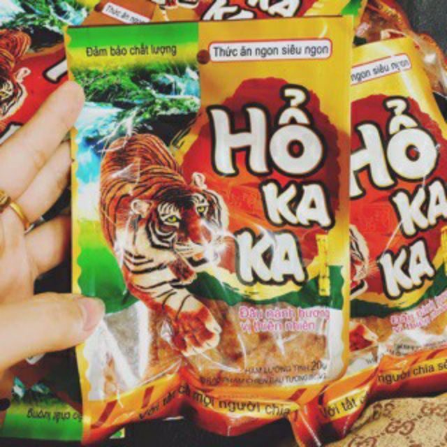 Combo 10 gói hổ kaka - thực phẩm từ đậu nành
