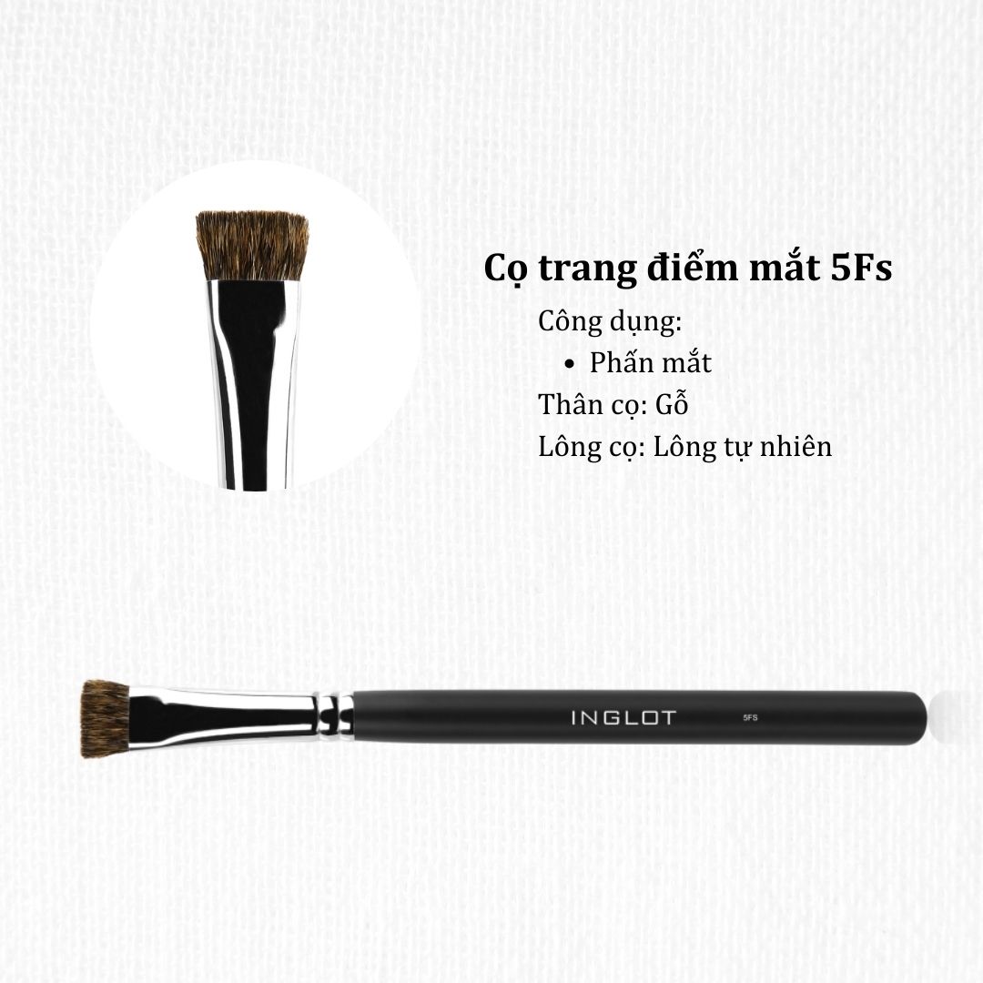 Cọ trang điểm mắt makeup brush 5fs inglot