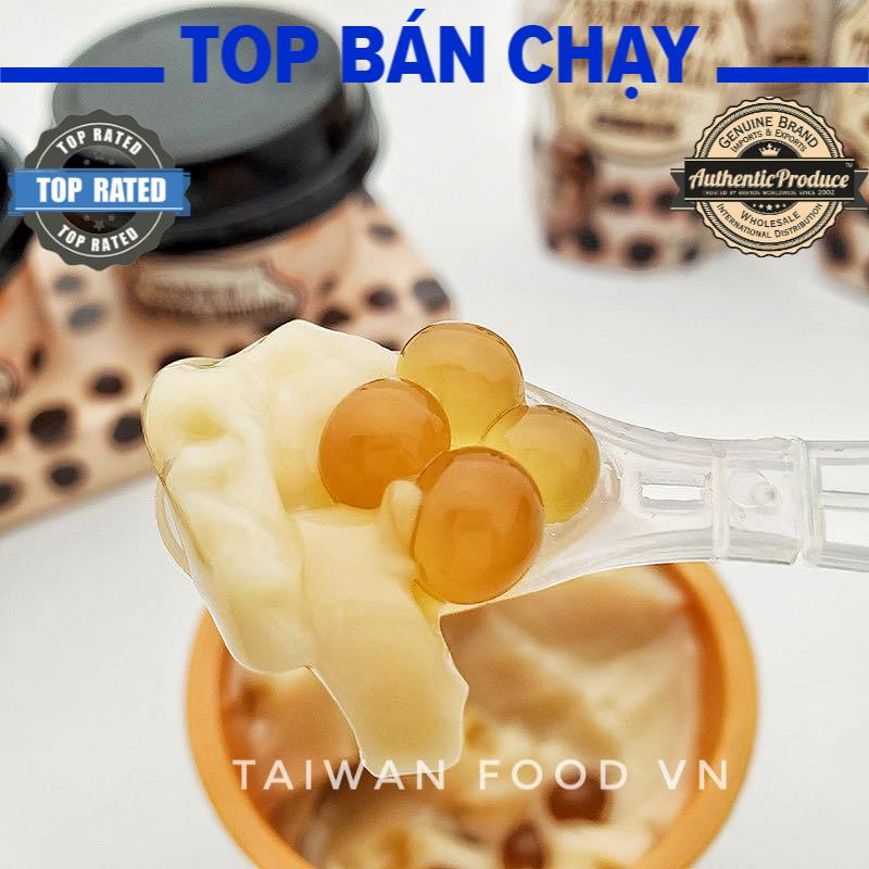 1 hộp pudding trân châu trà sữa tapioca