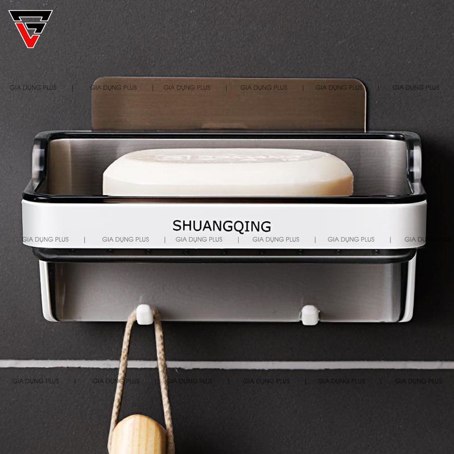 Kệ đựng xà phòng nhựa abs dán tường siêu chắc